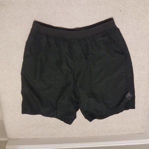 Prana Mojo Men's Shorts - Black XL - workout yoga athletic casual